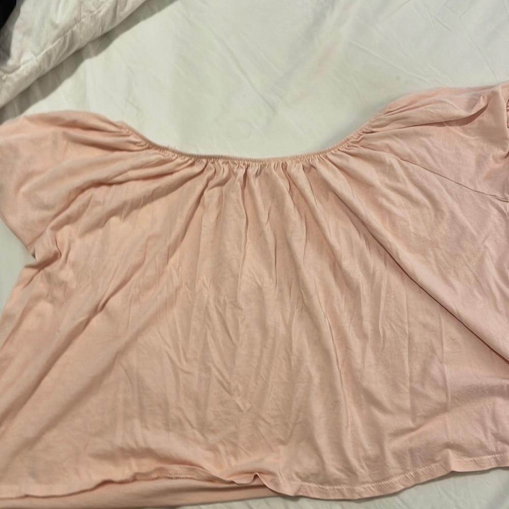 Mango off the shoulder top
